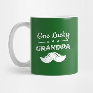 One Lucky Grandpa - St Patricks Day Gift Mug